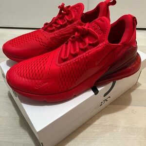 Nike Air Max 270 "Red" Men's Shoe **BRAND NEW**